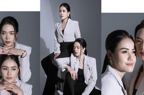 Hai hoa khôi tên Thúy của bóng chuyền Việt Nam gây ngỡ ngàng với nhan sắc thần tiên tỉ tỉ trong ngày đặc biệt