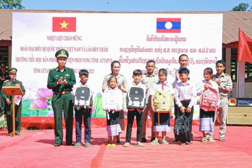 Thiết thực các hoạt động hướng về Chương trình Giao lưu hữu nghị Quốc phòng biên giới Việt Nam - Lào - Campuchia lần thứ nhất