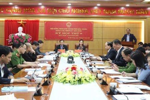 Kết quả lấy phiếu tín nhiệm lãnh đạo chủ chốt thành phố Bắc Giang