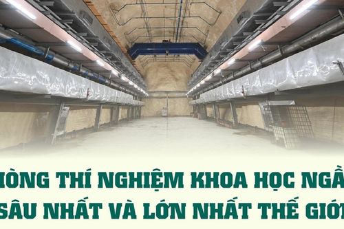 Phòng thí nghiệm khoa học ngầm sâu nhất và lớn nhất thế giới