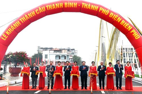 Khánh thành cầu Thanh Bình, thành phố Điện Biên Phủ