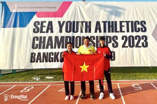 Việt Nam xếp hạng nhất Giải vô địch điền kinh trẻ Đông Nam Á 2023