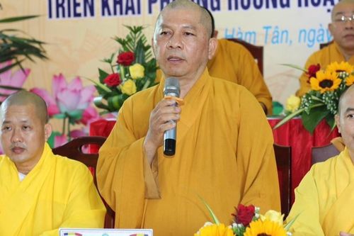 Bình Thuận: Phật giáo H.Hàm Tân tổng kết hoạt động Phật sự năm 2023