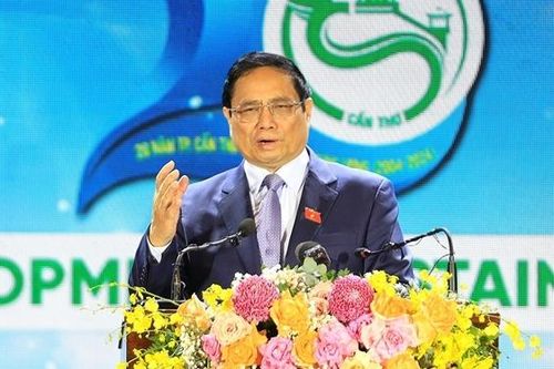 Thủ tướng Phạm Minh Chính dự Hội nghị công bố Quy hoạch và Xúc tiến đầu tư thành phố Cần Thơ