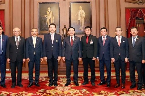 Một số hình ảnh Chủ tịch Quốc hội Vương Đình Huệ dự Hội nghị cấp cao Quốc hội 3 nước Campuchia - Lào - Việt Nam, thăm, làm việc tại Lào và Thái Lan