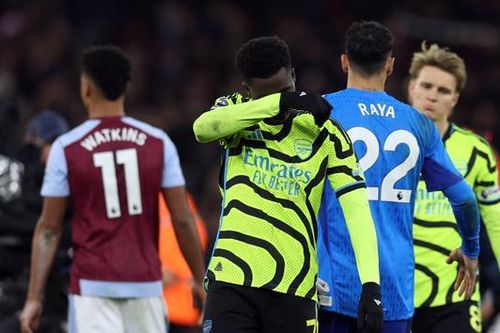 Arsenal gục ngã trên Villa Park, Arteta đổ lỗi cho thời tiết