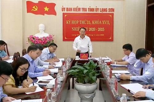Lạng Sơn kỷ luật nhiều lãnh đạo, đảng viên