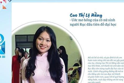 Gương mặt sinh viên truyền cảm hứng: Nữ sinh dân tộc Rục đầu tiên trúng tuyển đại học của cả nước
