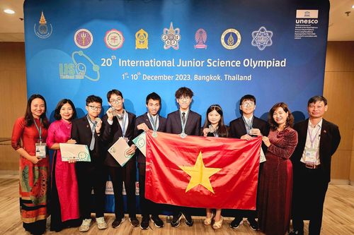 6/6 học sinh Hà Nội giành Huy chương Olympic khoa học trẻ quốc tế