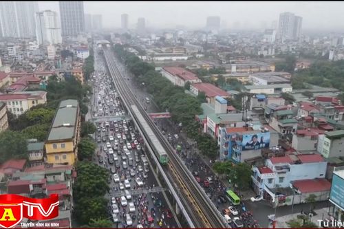 Đường sắt Cát Linh - Hà Đông vận chuyển bình quân 30.000 lượt khách/ngày