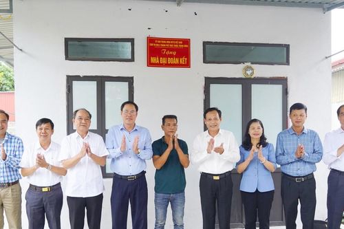 Khánh thành nhà Đại đoàn kết tại Hải Phòng