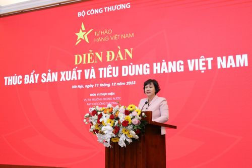 Thúc đẩy sản xuất và tiêu dùng hàng Việt Nam