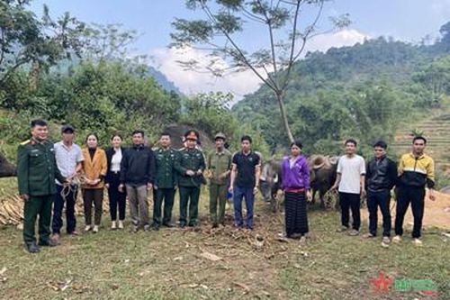 Trao con giống giúp dân thoát nghèo