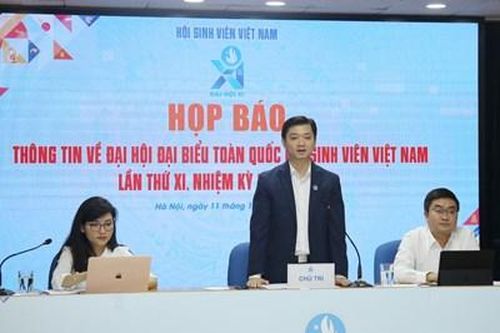 Đại hội đại biểu toàn quốc Hội Sinh viên Việt Nam lần thứ XI diễn ra từ ngày 18 đến 20-12