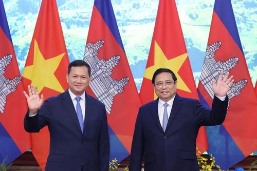 Việt Nam - Campuchia phấn đấu đạt 20 tỷ USD kim ngạch thương mại song phương