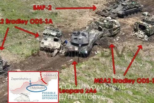 Challenger 2 đơn độc trong tuyết trắng Rabotino: Bao giờ đến được Melitopol?