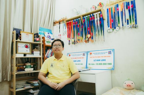 Nam sinh lớp 7 với 'thành tích khủng' là ứng viên Công dân trẻ tiêu biểu TPHCM