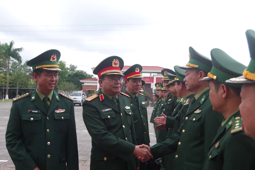 Kiểm tra toàn diện kết quả thực hiện nhiệm vụ năm 2023 tại BĐBP Quảng Trị