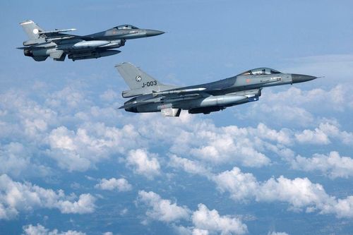 Tiêm kích F-16 của Mỹ rơi ngoài khơi Hàn Quốc, phi công nhảy dù thoát nạn