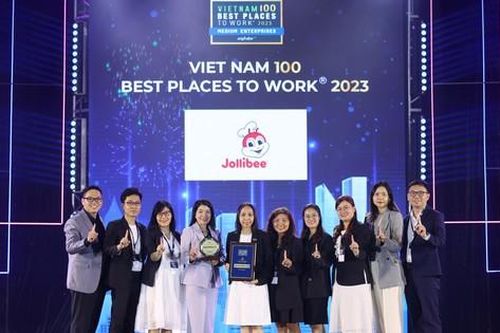 Môi trường làm việc hạnh phúc góp phần tạo nên thành công của Jollibee Việt Nam