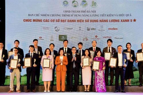 Hà Nội vinh danh 66 cơ sở, công trình sử dụng năng lượng xanh 2023