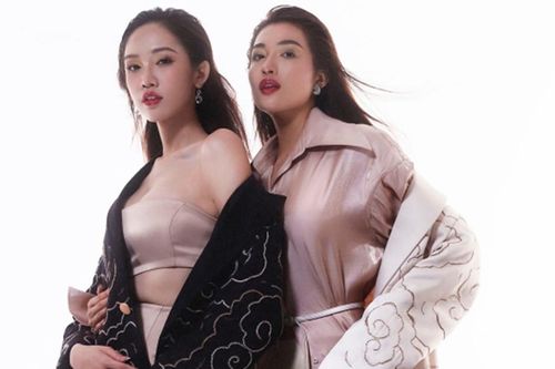 Đỗ Nhật Hà, Lệ Hằng đọ dáng sexy với váy cắt xẻ