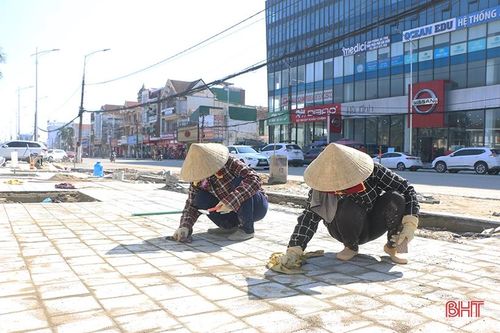 Hoàn thành 'áo mới' cho đô thị trung tâm Hà Tĩnh trước Tết Nguyên đán