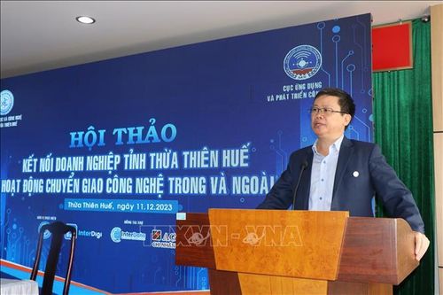 Thúc đẩy hoạt động chuyển giao công nghệ vào sản xuất, kinh doanh