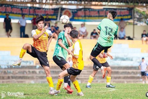 FC Mỹ Khang và THPT Lê Hồng Phong vào chung kết Giải bóng đá U.17 Biên Hòa 2023