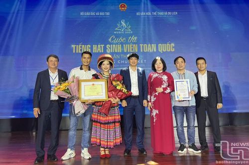 Trường Đại học Sư phạm Thái Nguyên đoạt giải Nhì cuộc thi Tiếng hát sinh viên toàn quốc