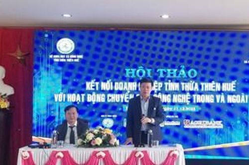 Kết nối doanh nghiệp với chuyển giao công nghệ trong và ngoài nước