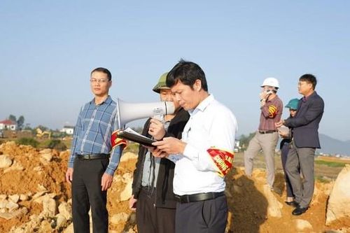 Nghệ An: Tiến hành cưỡng chế thu hồi đất thực hiện Dự án VSIP Nghệ An