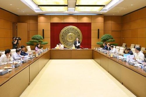 Phó Chủ tịch Quốc hội Nguyễn Đức Hải chủ trì cuộc họp của Nhóm 3, Ban Chỉ đạo về tổng kết lý luận và thực tiễn 40 năm đổi mới