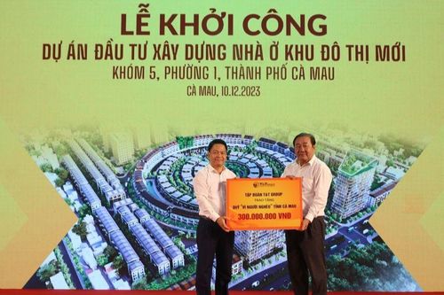 Cà Mau khởi công dự án nhà ở hơn 1.000 tỷ đồng
