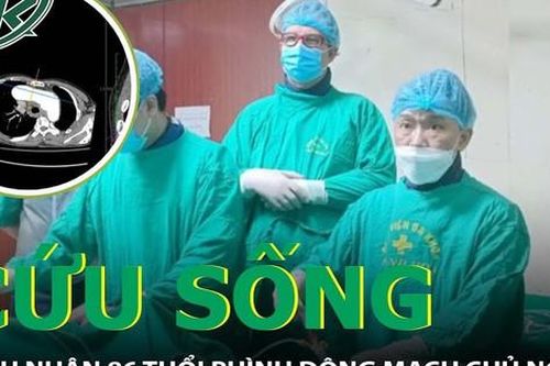 Cứu cụ ông bị phình động mạch chủ ngực phức tạp