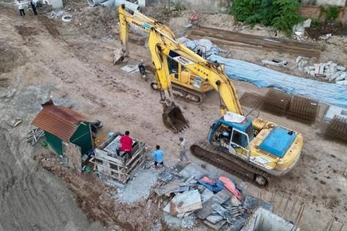 Cận cảnh tuyến đường nghìn tỉ thi công đứt đoạn sau 5 năm ở Hà Nội