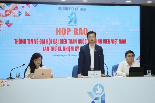 696 đại biểu sẽ tham dự Đại hội đại biểu toàn quốc Hội Sinh viên Việt Nam lần thứ XI
