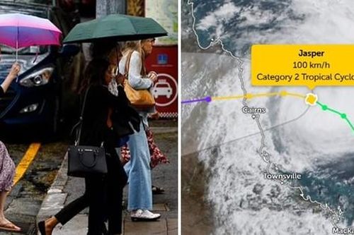 Úc: Bão Jasper 'hồi phục' ngoạn mục, người dân vét sạch siêu thị chờ bão