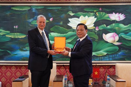 Giám đốc Công an Hà Nội tiếp đoàn Tùy viên Công an và Cảnh sát Israel