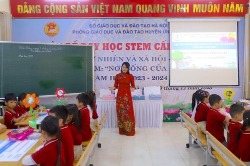 Ứng Hòa: Đổi mới dạy học qua việc triển khai giáo dục STEM