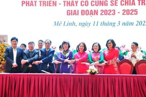 Long Biên - Mê Linh hỗ trợ phát triển giáo dục, đào tạo