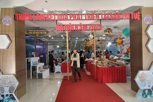 Khai mạc triển lãm kết quả phát triển tài sản trí tuệ Hà Nội năm 2023