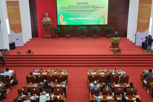 Hội thảo Đối thoại chính sách Việt Nam-châu Phi: Hợp tác Nam-Nam hỗ trợ chuyển đổi hệ thống lương thực