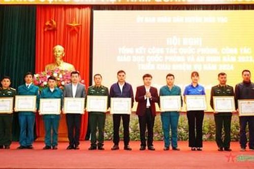 Tổng kết công tác quốc phòng và giáo dục quốc phòng, an ninh năm 2023