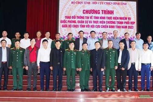 Bộ Chỉ huy Quân sự và Hội Cựu chiến binh tỉnh Điện Biên tăng cường phối hợp trong năm 2024