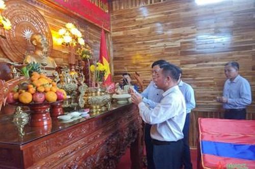 Bộ Chỉ huy Quân sự tỉnh Nghệ An tìm kiếm, quy tập được 38 hài cốt liệt sĩ và chuyên gia Việt Nam hy sinh trên đất nước bạn Lào
