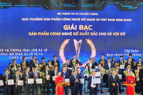 Sản phẩm số của VNPT 'chinh phục' Make in Vietnam 2023