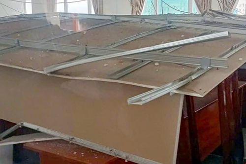 La phông trường học sập, Lâm Đồng kiểm tra hàng loạt công trình xuống cấp