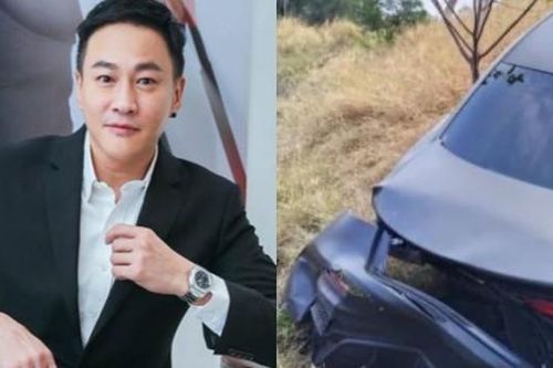 Ô tô của 'Lương Sơn Bá' Hà Nhuận Đông gặp tai nạn nghiêm trọng