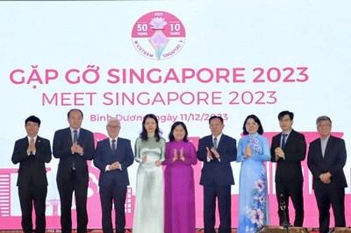 Bình Dương tổ chức sự kiện 'Gặp gỡ Singapore 2023' nhân kỷ niệm 50 năm thiết lập quan hệ ngoại